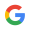 Google Logo G in white circle